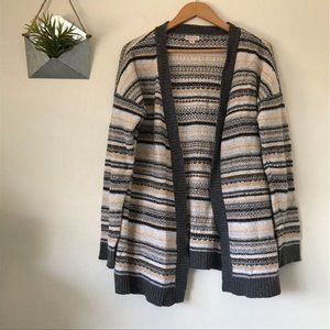 Merona Cozy Striped Knit Cardigan